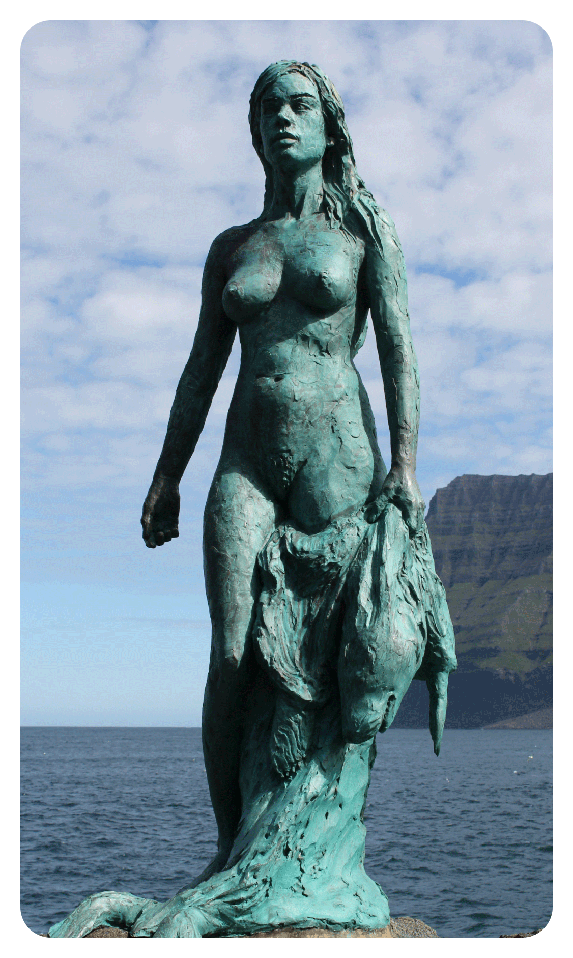 Seal Woman statue